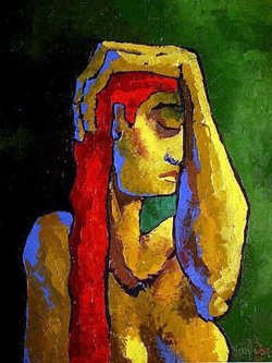 "Dolor del alma" por Hermel Orozco.